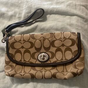 Coach wristlet